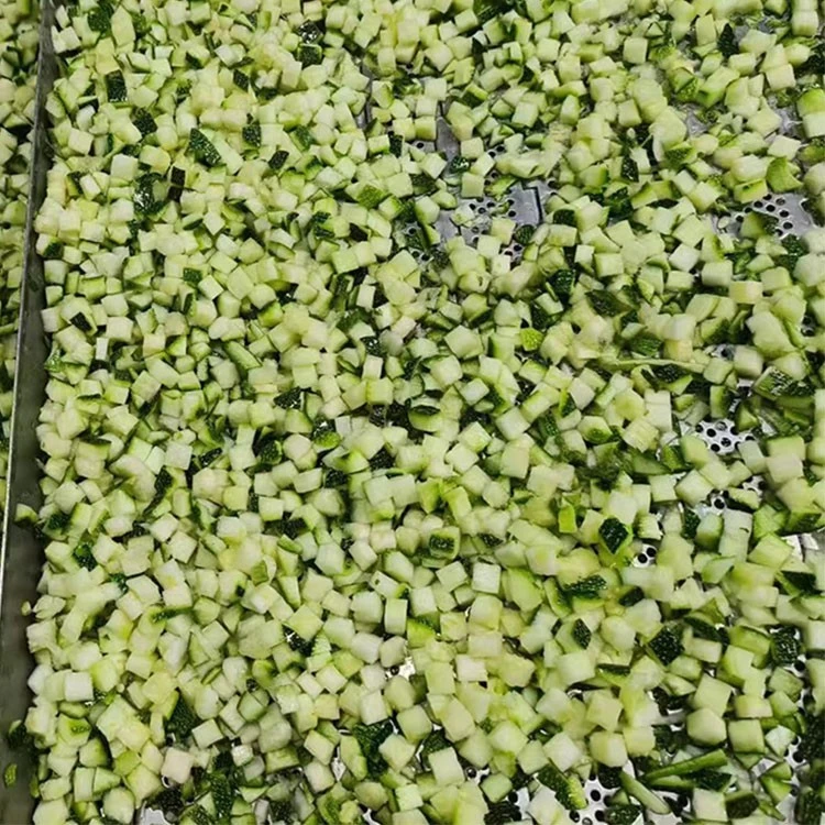 Quality inspection of frozen zucchini for commercial applications Quality inspection of frozen zucchini for commercial applications