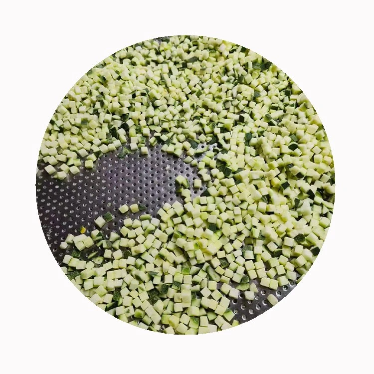 Commercial frozen zucchini specification and packing quality